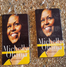 Load image into Gallery viewer, Michelle Obama Cameo Earrings Kargo Fresh
