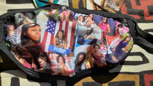 Load image into Gallery viewer, Michelle Obama Fashion Face Mask and Earrings Set Kargo Fresh