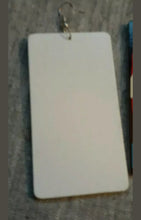 Load image into Gallery viewer, Michelle Obama wooden HOPE dangle Earrings Kargo Fresh