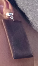 Load image into Gallery viewer, Minimalist Wooden tablet Clip On Earrings Kargo Fresh