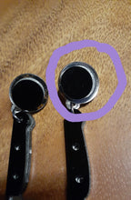 Load image into Gallery viewer, Mirrored acrylic Knife Pop art style Earrings Kargo Fresh