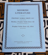 Load image into Gallery viewer, Moorish Literature/ Questions and Answers ; Nobel Prophet Drew Ali (Black Moorish Science) Kargo Fresh