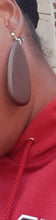 Load image into Gallery viewer, Natural Wood Clip On Earrings Kargo Fresh