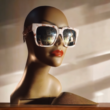 Load image into Gallery viewer, Oversized Marbled Acrylic Wayfarer Shades Kargo Fresh