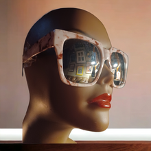 Load image into Gallery viewer, Oversized Marbled Acrylic Wayfarer Shades Kargo Fresh