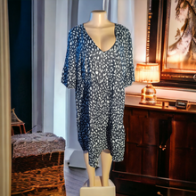 Load image into Gallery viewer, Abstract Animal Print babydoll dress NWT 18w