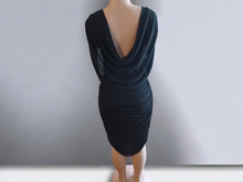 Load image into Gallery viewer, Vintage 1980s Casadei Silk Draped Dress 10