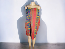 Load image into Gallery viewer, Kultura Tribal Print Mini Dress L