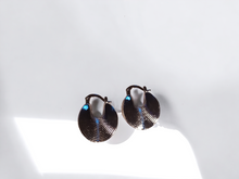 Load image into Gallery viewer, Small fulani hoops Silver