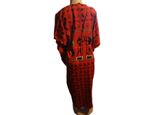 Load image into Gallery viewer, Beautiful Egyptian Themed Kaftan Free Size
