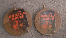 Load image into Gallery viewer, Queen Angela Davis Tribute Earrings Kargo Fresh