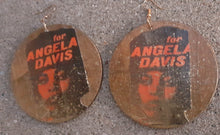 Load image into Gallery viewer, Queen Angela Davis Tribute Earrings Kargo Fresh