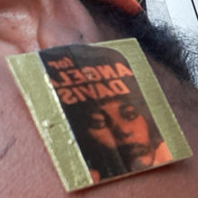 Load image into Gallery viewer, Queen Angela Davis Tribute Large Stud Earrings Kargo Fresh