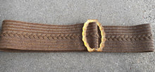 Load image into Gallery viewer, Rare Alexis Bittar Oversized Woven Lucite Buckle Belt Size L Kargo Fresh