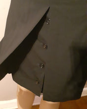 Load image into Gallery viewer, Rare Ann Taylor Black on Black Skirt Set Size 8 Kargo Fresh