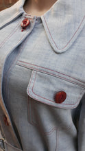 Load image into Gallery viewer, Rare Couture Rachel Mara Vintage Style Pants Suit 8 Kargo Fresh