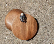 Load image into Gallery viewer, Rare Extra Large Chunky Wooden Clip On Earrings Kargo Fresh