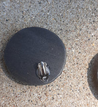 Load image into Gallery viewer, Rare Extra Large Chunky Wooden Clip On Earrings Kargo Fresh