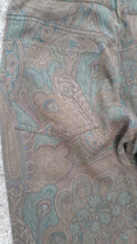Load image into Gallery viewer, Rare Ralph Lauren Black Label Paisley Bootcut Pants Size 2 Kargo Fresh