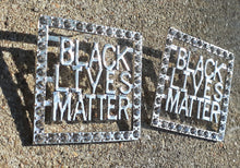 Load image into Gallery viewer, Rhinestone Black Lives Matter Earrings Kargo Fresh