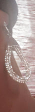 Load image into Gallery viewer, Rhinestone Bling Hoop Earrings Kargo Fresh