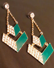 Load image into Gallery viewer, Rhinestone Chandelier Dangle Earrings Kargo Fresh