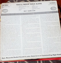 Load image into Gallery viewer, Roy Hamiltom - You'll Never Walk Alone- 33 RPM Lp Kargo Fresh