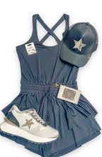 Load image into Gallery viewer, Ladies Nylon tennis skort 1 piece new medium