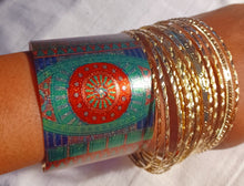 Load image into Gallery viewer, Set of 16 Chunky boho Bangles Kargo Fresh