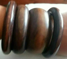 Load image into Gallery viewer, Set of 4 Chunky Wooden Bangels Kargo Fresh