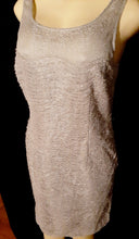 Load image into Gallery viewer, Silver Ann Taylor Cocktail Dress Size 8 Kargo Fresh