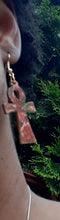 Load image into Gallery viewer, Small Handpainted Ankh Earrings Kargo Fresh