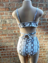 Load image into Gallery viewer, Snakeprint Bikini and Boots Set L/6.5 Kargo Fresh