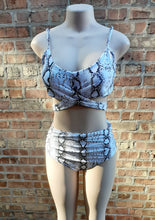 Load image into Gallery viewer, Snakeprint Bikini and Boots Set L/6.5 Kargo Fresh