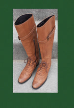 Load image into Gallery viewer, Super Rare Made In Japan Oxford Riding Boots Cucco Di Maru size 6 Kargo Fresh