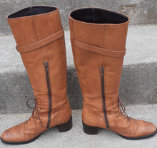 Load image into Gallery viewer, Super Rare Made In Japan Oxford Riding Boots Cucco Di Maru size 6 Kargo Fresh