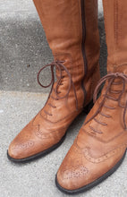 Load image into Gallery viewer, Super Rare Made In Japan Oxford Riding Boots Cucco Di Maru size 6 Kargo Fresh