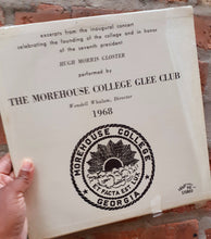 Load image into Gallery viewer, The Morehouse College Glee Club- 33 RPM Lp 1968 RARE Kargo Fresh