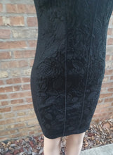 Load image into Gallery viewer, Tracy Reese Black Knit Midi Dress and blazer Size 4 Kargo Fresh