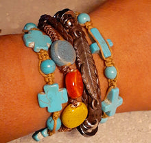 Load image into Gallery viewer, Turquoise Layering bracelet set Kargo Fresh