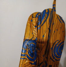Load image into Gallery viewer, Unisex Handmade Cotton Ankara Bookbag Kargo Fresh