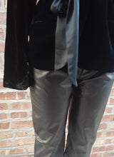 Load image into Gallery viewer, Velvet and Leather Pants Set Size M/10 Kargo Fresh