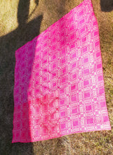 Load image into Gallery viewer, Vintage 1960s Era Throw Blanket or Tapestry 72x72 Kargo Fresh