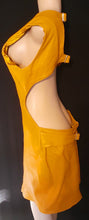 Load image into Gallery viewer, Vintage 1980s Era Mustard Yellow Dress L/XL Kargo Fresh