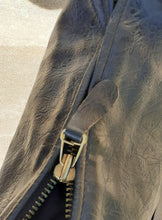 Load image into Gallery viewer, Vintage 1980s Genuine Leather XL Hobo Bucket Bag Kargo Fresh