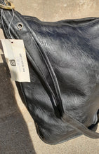 Load image into Gallery viewer, Vintage 1980s Genuine Leather XL Hobo Bucket Bag Kargo Fresh