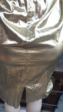 Load image into Gallery viewer, Vintage 1980s Niki Fold Lame Cocktail Dress Kargo Fresh