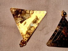 Load image into Gallery viewer, Vintage Brass Steel and Copper Design Clip on Earrings Kargo Fresh