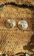 Load image into Gallery viewer, Vintage Carved Brass Lucky African Elephant Necklace Set Kargo Fresh