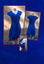 Load image into Gallery viewer, Vintage Couture Barabra Bates Custom Silk Swing Dress Small Kargo Fresh